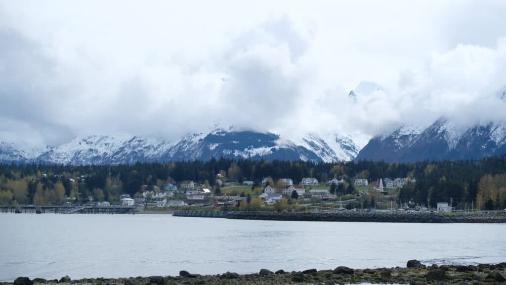 Scenic view of Haines, Alaska