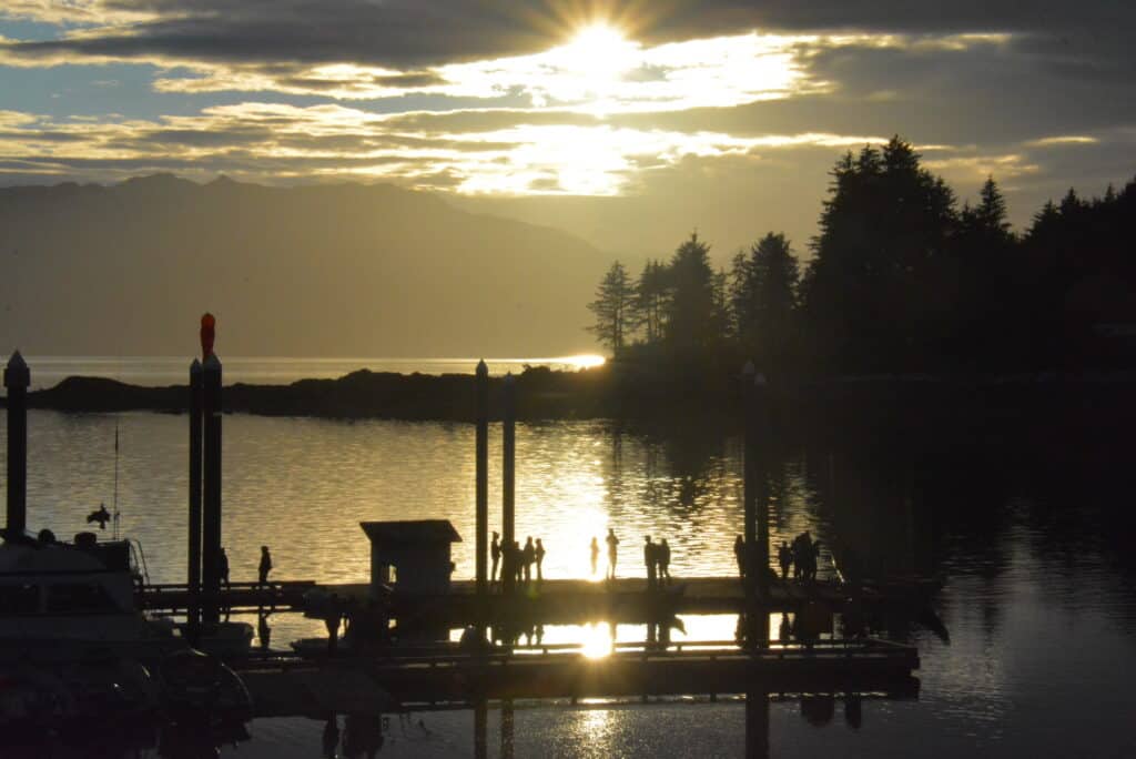 Scenic view of Kasaan, Alaska